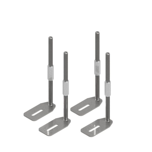 Produktbild UBD 002 195  -  Nivellierschrauben M10, Länge 195mm (Niv. 95mm + Verl. 100mm)